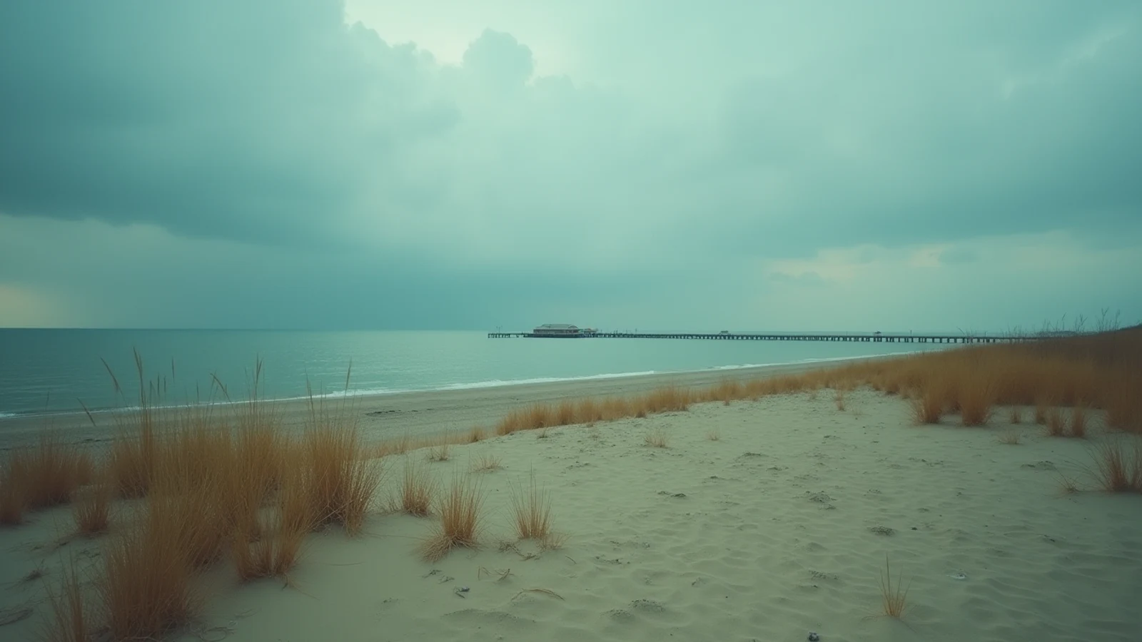 Headlands Beach State Park on the Great Lakes shoreline