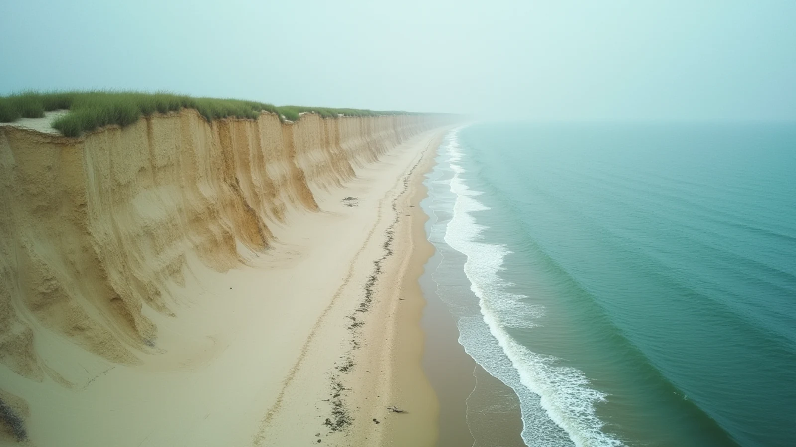 Indiana Dunes National Park on the Great Lakes shoreline
