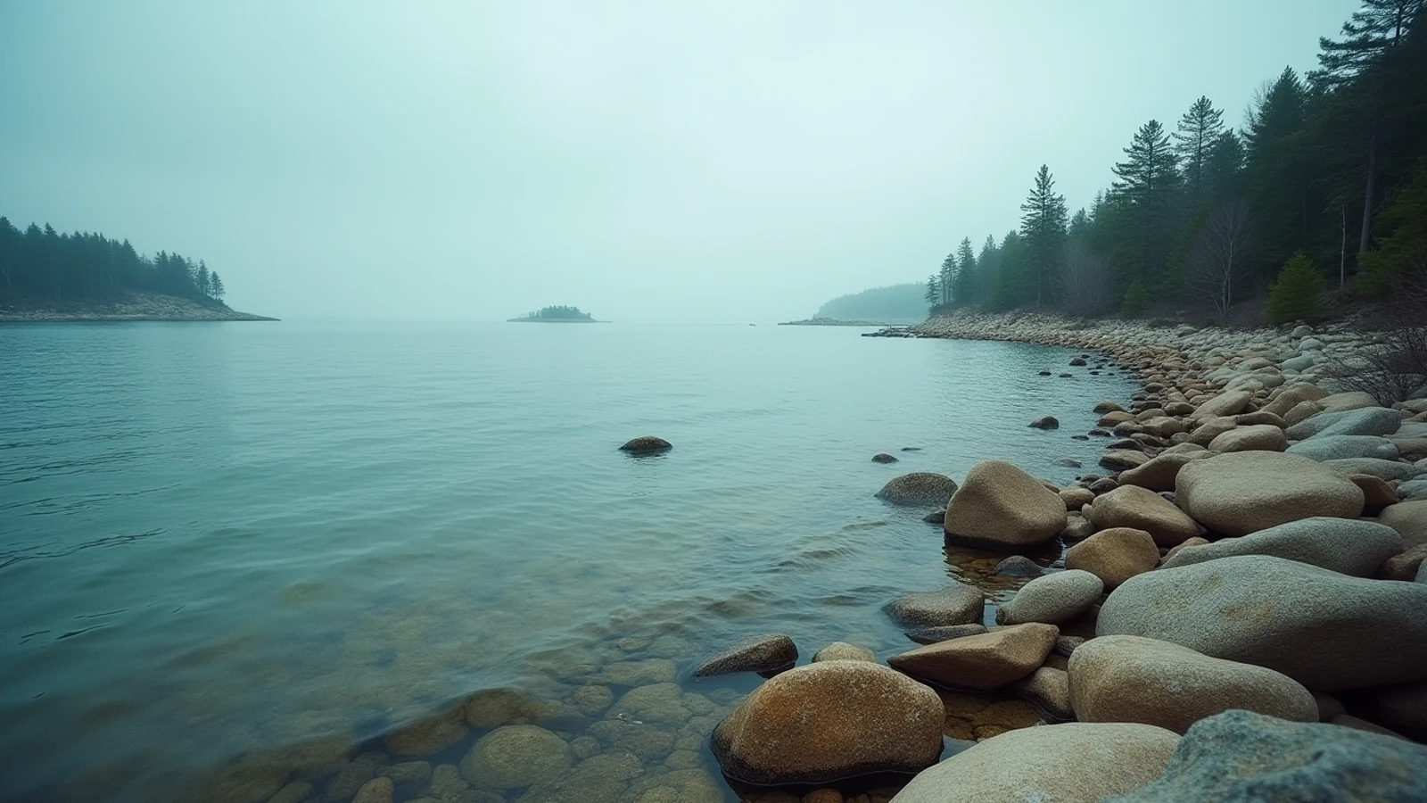 Thunder Bay National Marine Sanctuary on the Great Lakes shoreline